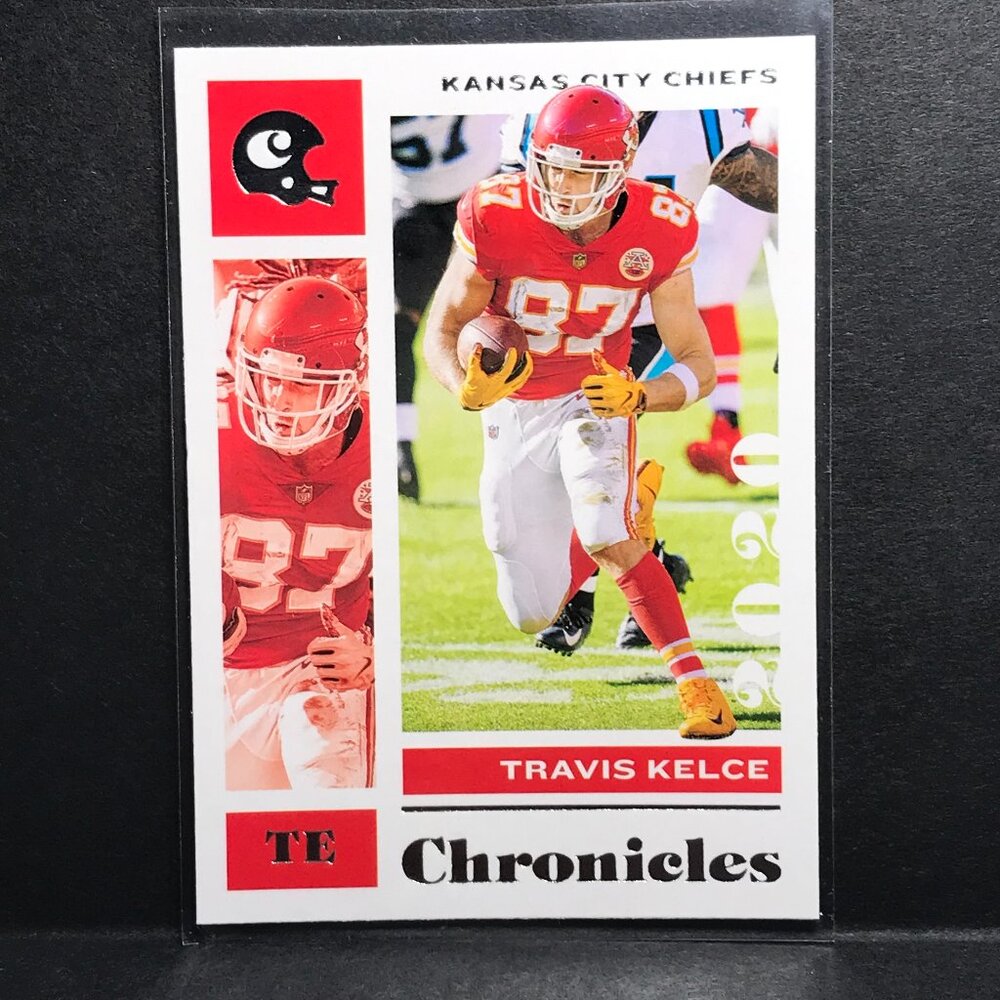 2021 Panini Chronicles Pink Travis Kelce Kansas City Chiefs #49